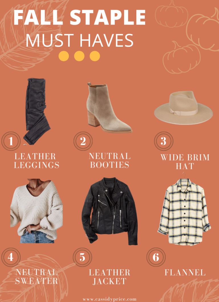 Fall Staples || 6 Must Haves