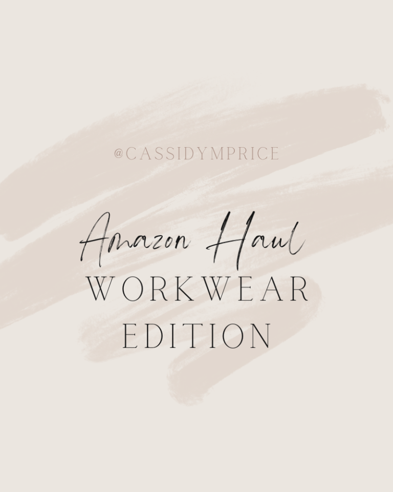 Amazon Haul x Work Wear Edition