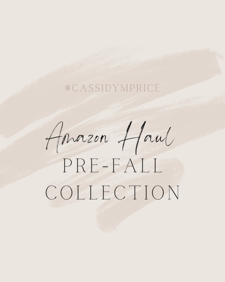 Amazon Haul x Pre-Fall Collection