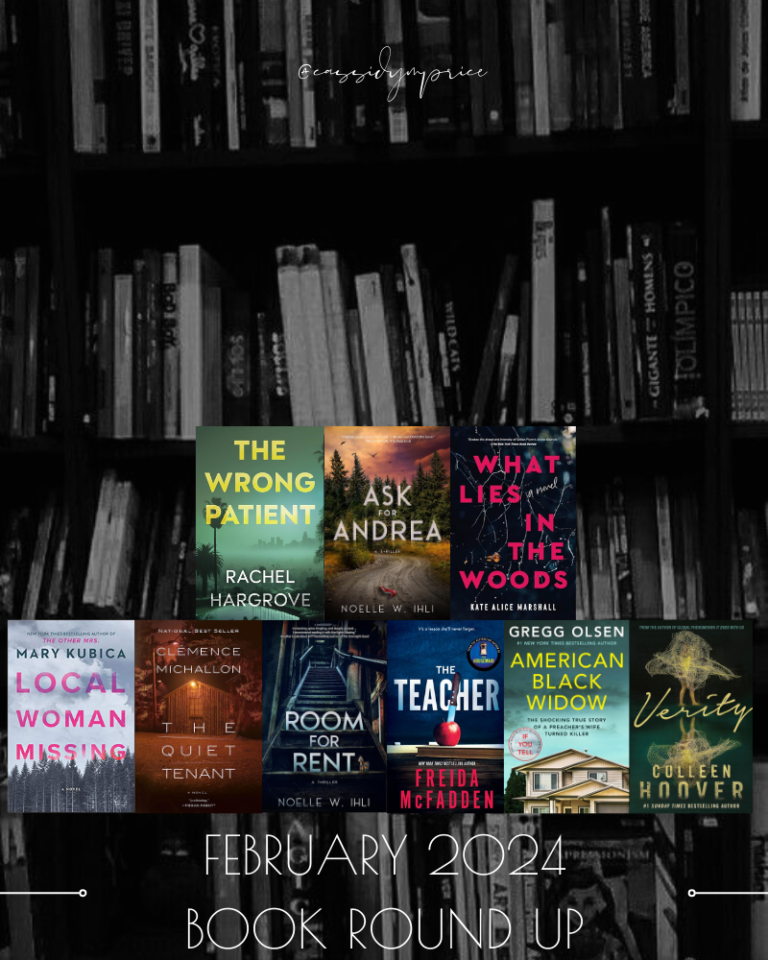 February 2024 Book Round Up